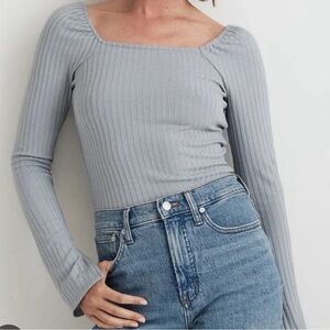 Madewell Ribbed Long Sleave